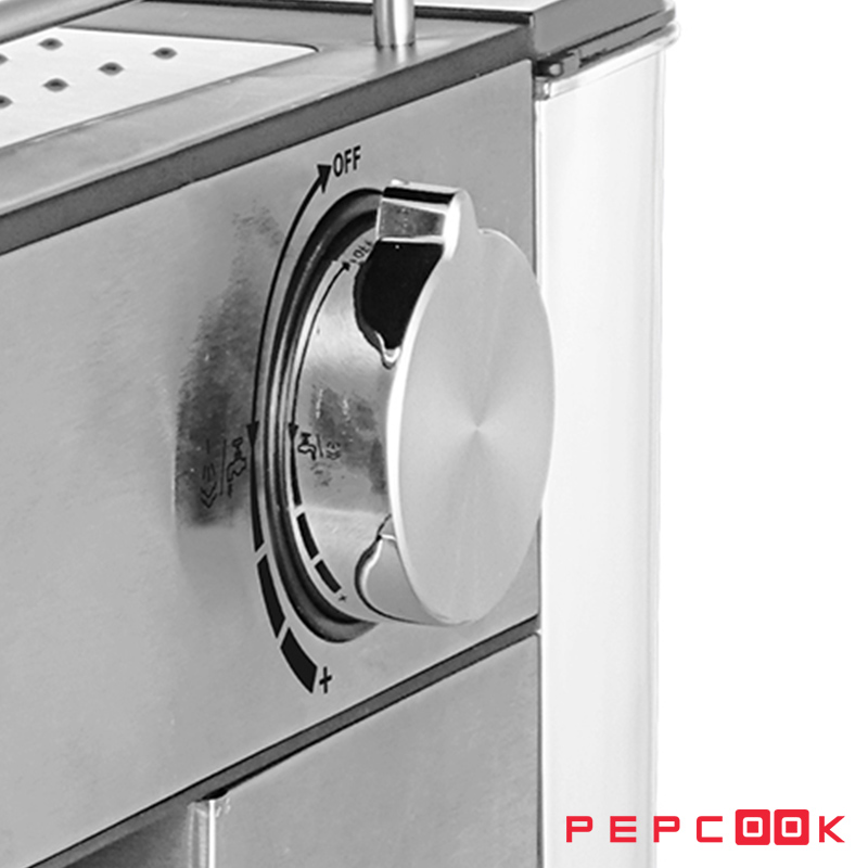 اسپرسو ساز HES 8689 مجهز به ولوم تنظیم فشار بخار