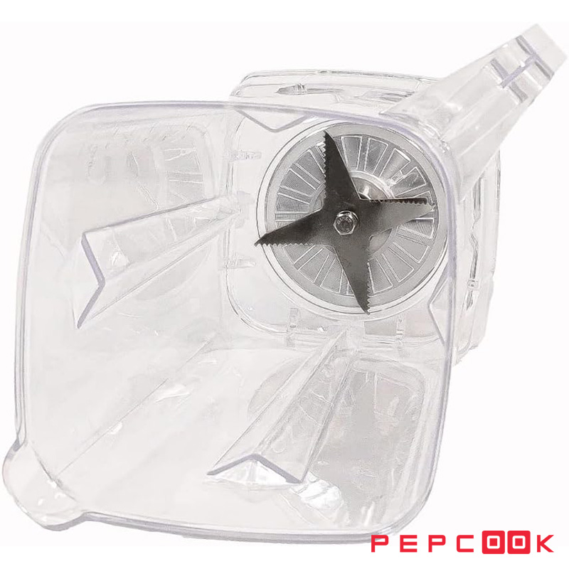 HPM 8152 مجهز به تیغه 6 پره استیل ضد زنگ