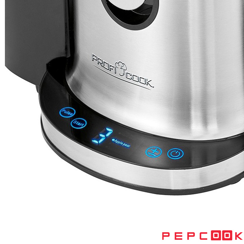 آبمیوه گیر PC-AE 1156 مجهز به صفحه نمایش لمسی با تنظیمات سرعت