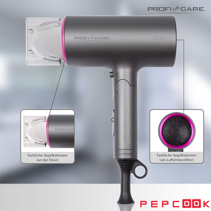 Proficare 3073 با قابلیت تنظیم دما و سرعت