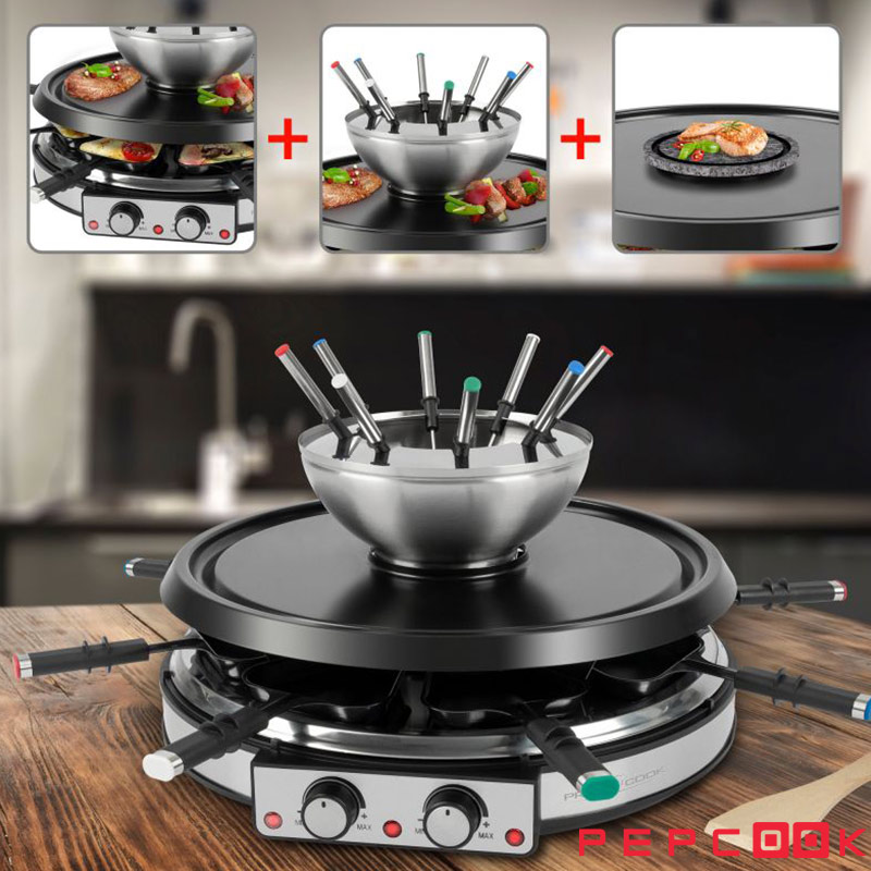 Proficook 1245 مجهز به دو ترموستات دما