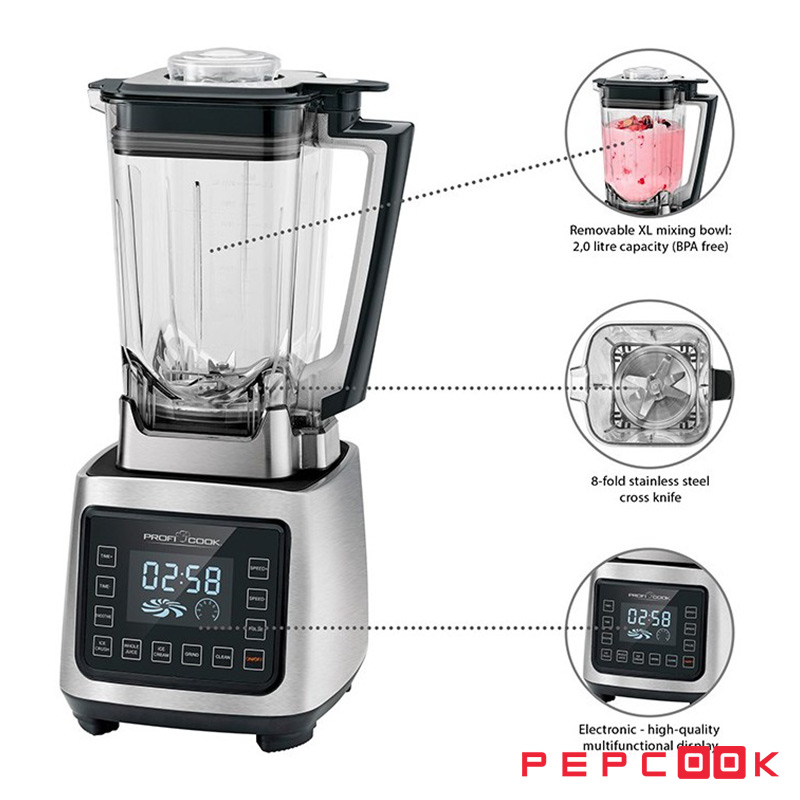 مخلوط کن PC-UM 1127 با ظرفیت 2 لیتر