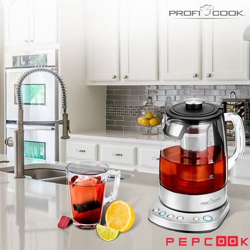 Proficook PC-WKS 1167G Glass Tea And Water Kettle